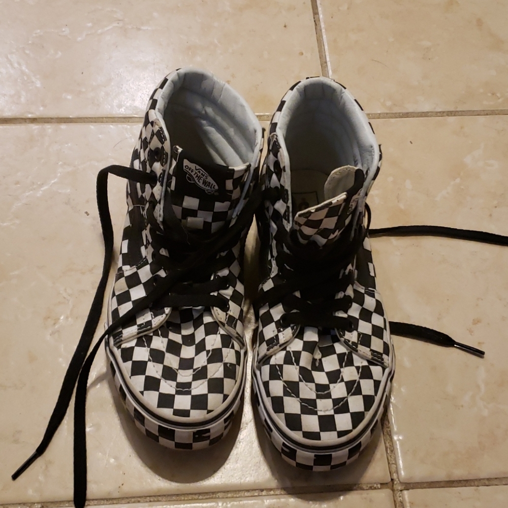 Checkered vans